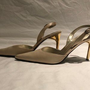 Light Gold Linea Paolo High Heels - Size 8M